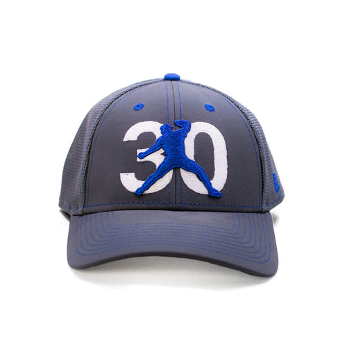 30 Logo Baseball Hat - Gray / Blue