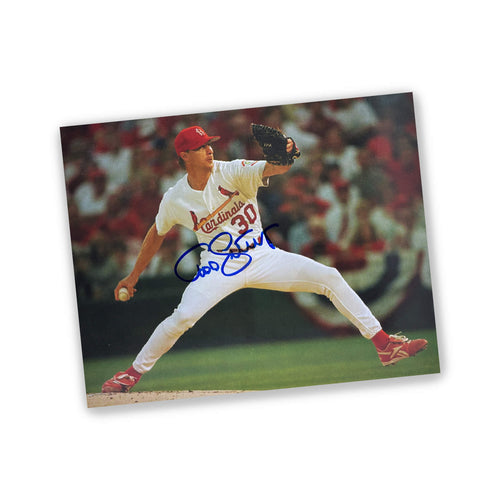 Todd Stottlemyre Autographed Print - Cardinals