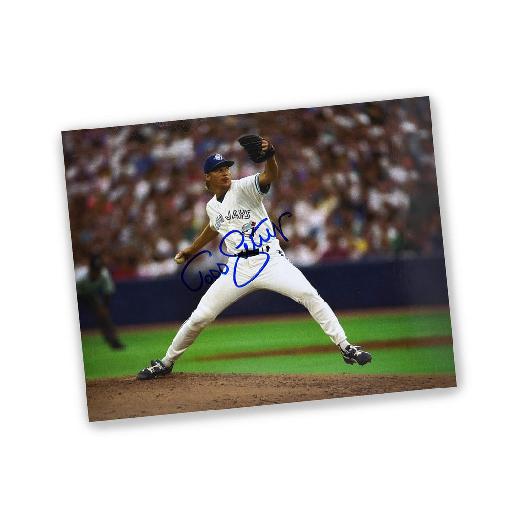 Todd Stottlemyre Autographed Print - Blue Jays